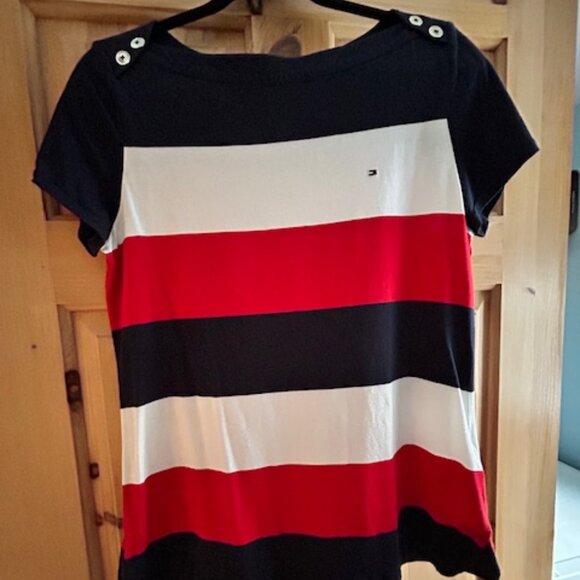 Tommy Hilfiger Boat neck short sleeve shirt - Picture 1 of 3